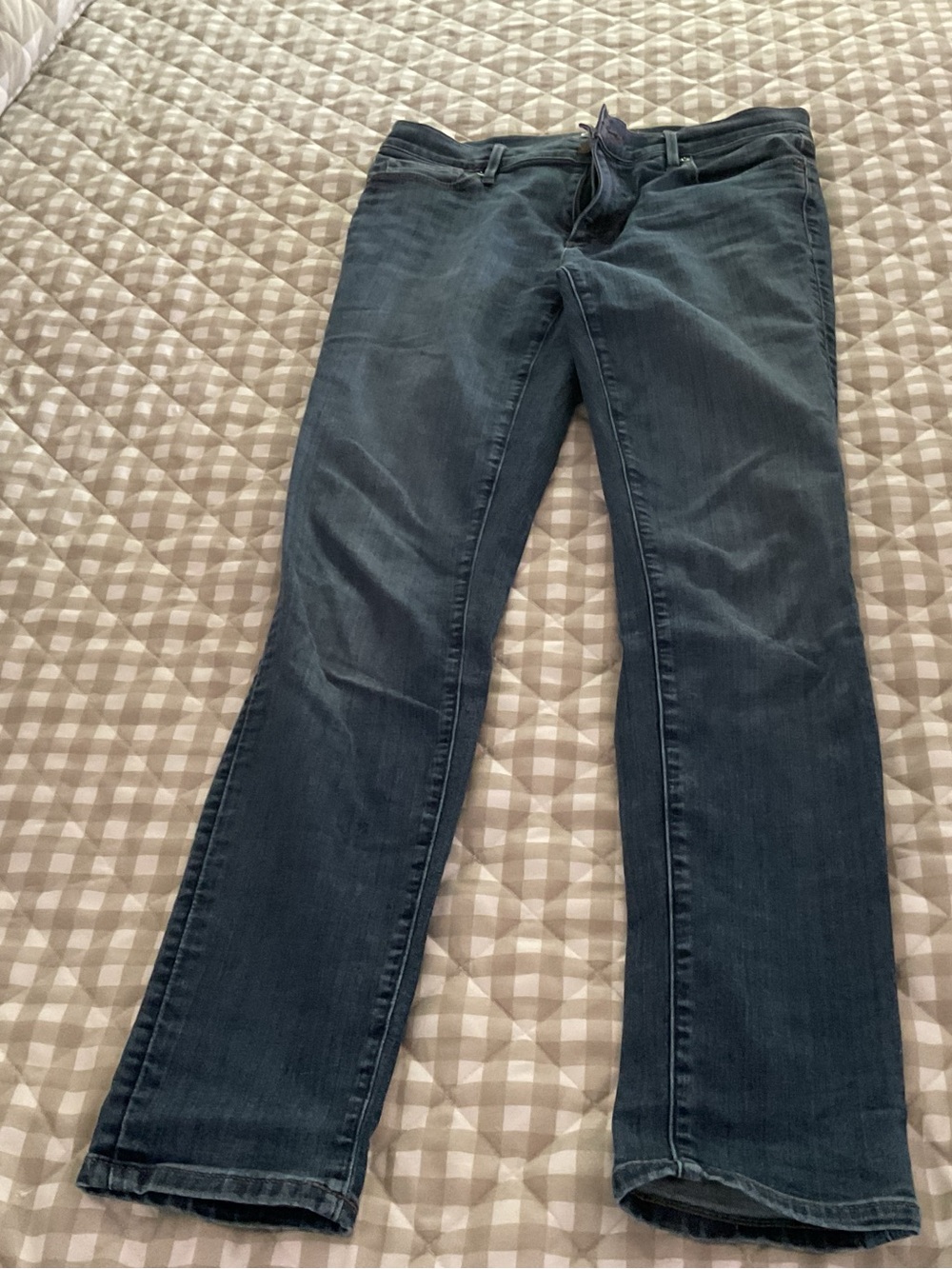 LOFT Women's Dark Blue Boot Cut Jeans